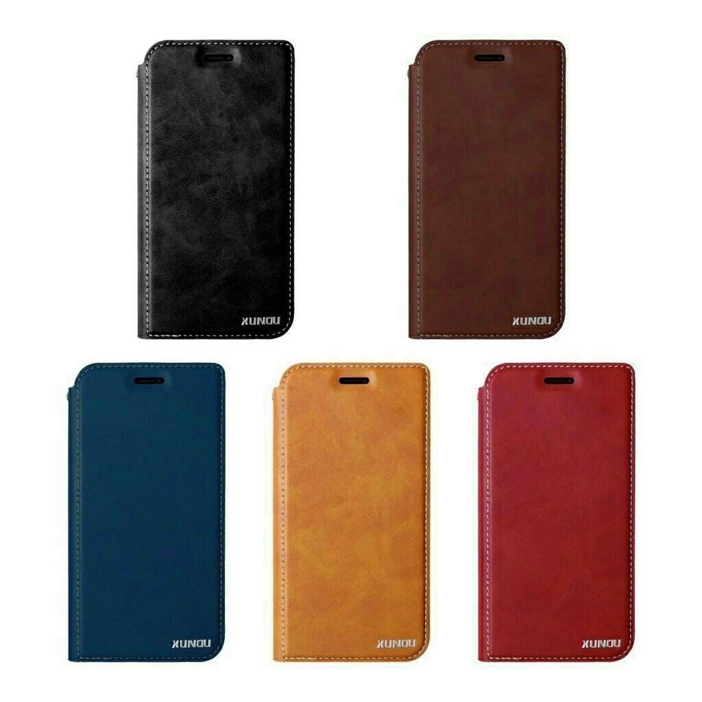 เคสหนัง ฝาพับ สำหรับ SAMSUNG A10 A20 A30 A50 A11 A21S A52S A70 J7 J710 J7Prime J710 J2Prime A31 A51 A71 A05 A05s ใส่บัตร รูปที่ 2