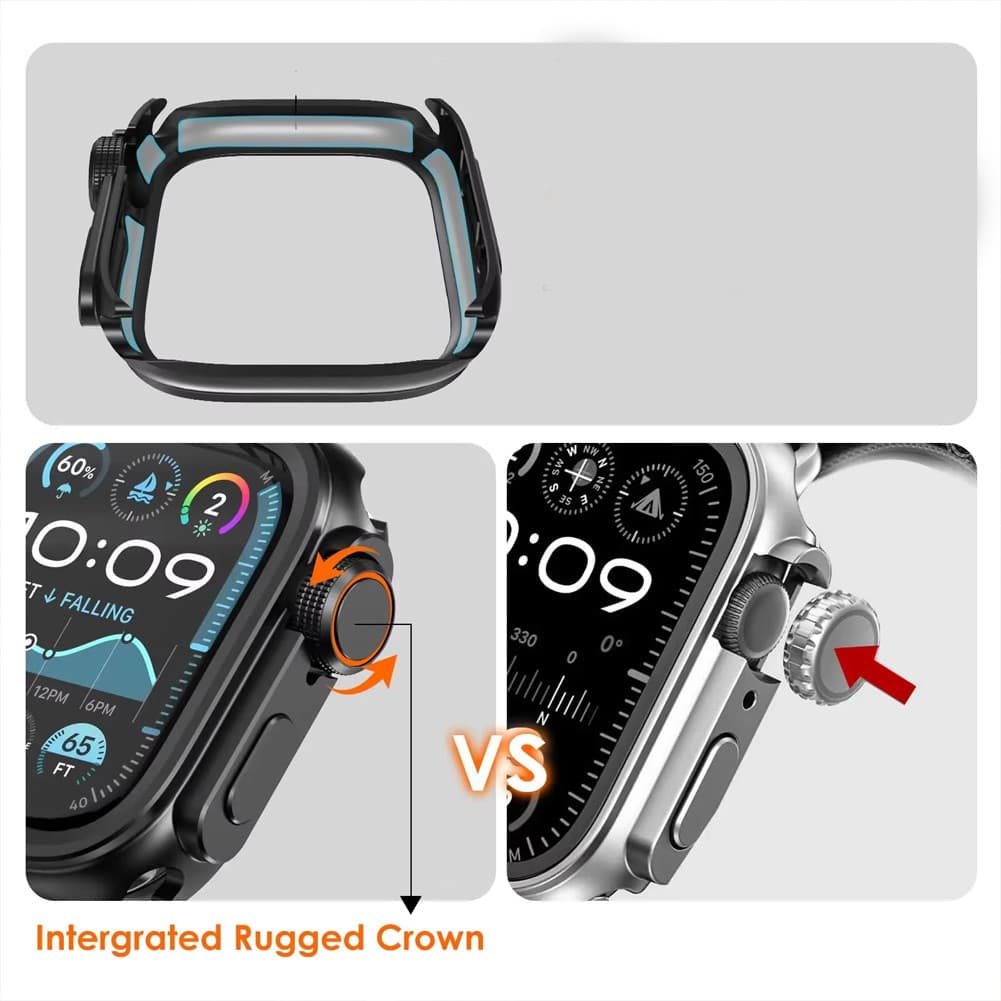 อัพเกรดเป็น Ultra กรณี for Apple Watch IWatch SE 3 Series 11 10 9 8 7 46 มม 41 มม 45 มม 38 มม 40 มม 42 มม 44 มม รูปที่ 6