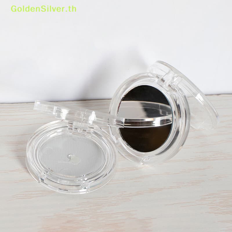 Goldensilver กล่องเปล่า 2.5 กรัม สําหรับใส่เครื่องสําอาง อายแชโดว์ บลัชออน รองพื้น TH รูปที่ 2
