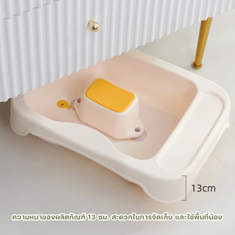 นอนไว้สบาย ถาดซักผม อ่างสระผมผู้ป่วย สำหรับผู้สูงอายุ สำหรับสระผม พร้อมท่อระบายน้ำ รูปที่ 6