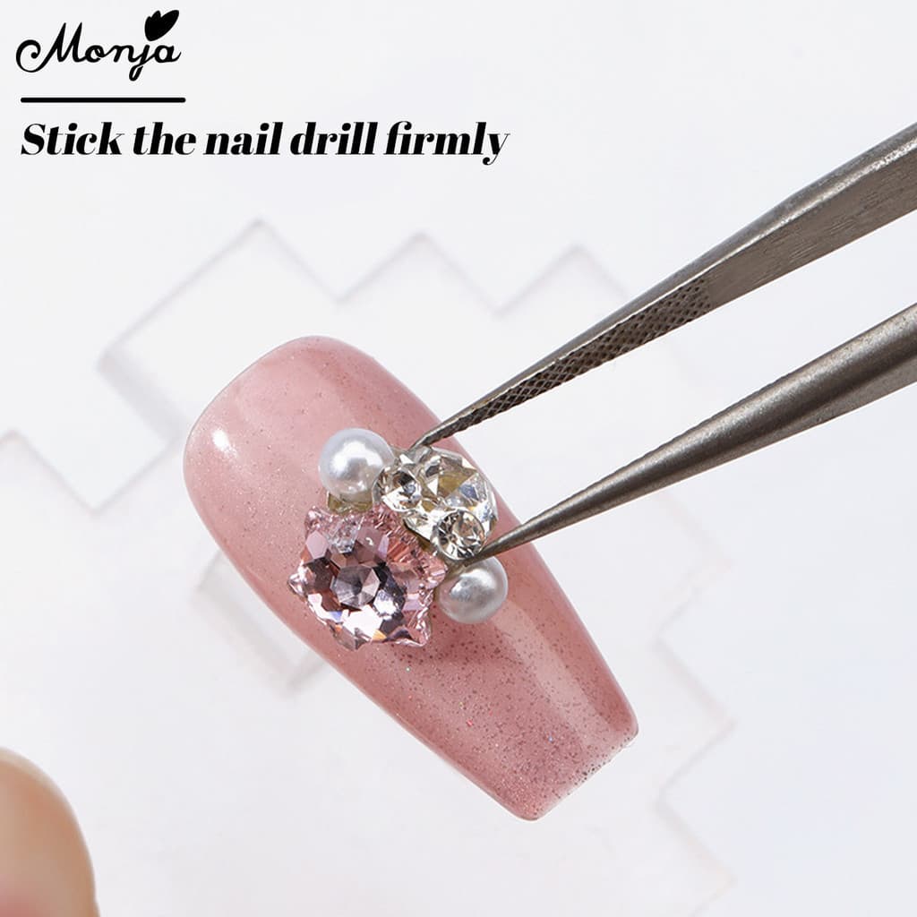 Monja 5ml Wave Liner Gel Molding Polish สําหรับ ภาพวาดรูปแบบน้ําสามารถใช้กับกระจกผงเล็บเครื่องมือ รูปที่ 6