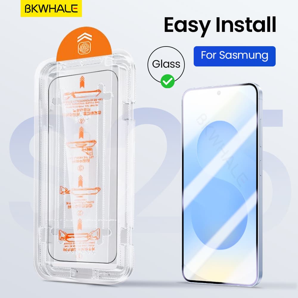 BKWHALE ติดตั้งง่ายกระจกนิรภัยสําหรับ Samsung Galaxy S26 S25 Ultra S21 S22 S23 S24 + S26 S25 Plus S21FE S23FE S24FE S25FE S25FE S25Edge S25+ S24+ S22+ S23+ S23+ S23+ S23+ S23+ S23+ S23+ S23+ S23+ S23+ S23+ S23+ S23+ S23+ S23 รูปที่ 1