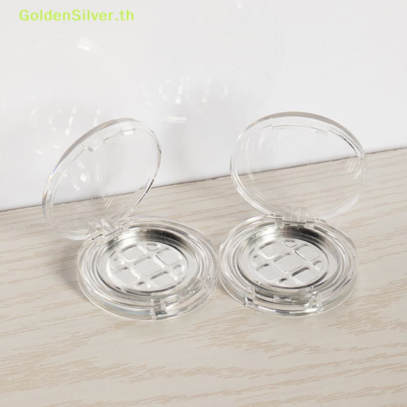 Goldensilver กล่องเปล่า 2.5 กรัม สําหรับใส่เครื่องสําอาง อายแชโดว์ บลัชออน รองพื้น TH รูปที่ 3