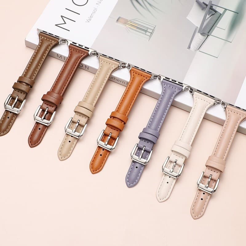 สายนาฬิกาหนังแบบบางสําหรับ Xiaomi Redmi Watch 5 Active/Lite สายคล้องคอสําหรับ Redmi Watch 5 4 Xiaomi Mi 8Pro/9Pro หนังเอวเล็กเรียบง่ายสายนาฬิกา รูปที่ 5