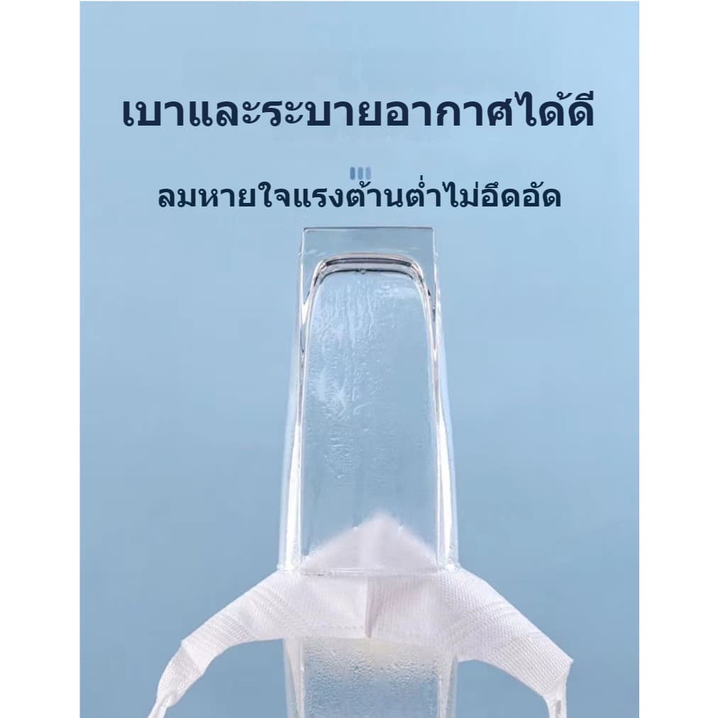 รุ่นใหม่แบบหนา！50ชิ้น v fit mask 3D หน้ากากญี่ปุ่น IRIS OHYAMA M/L แพ็คแยกชิ้น รูปที่ 8
