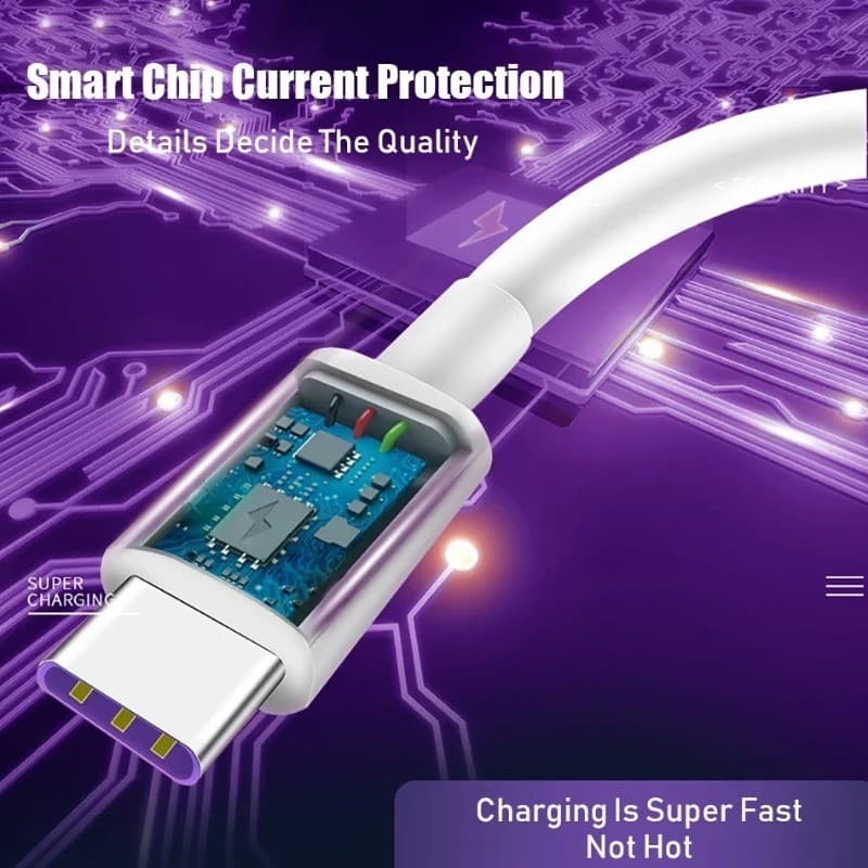 6/7/10a Type C Cable Fast Charging สาย USB / สายชาร์จโทรศัพท์สายไฟสําหรับ Type-C / Extra Long Data Line รูปที่ 8
