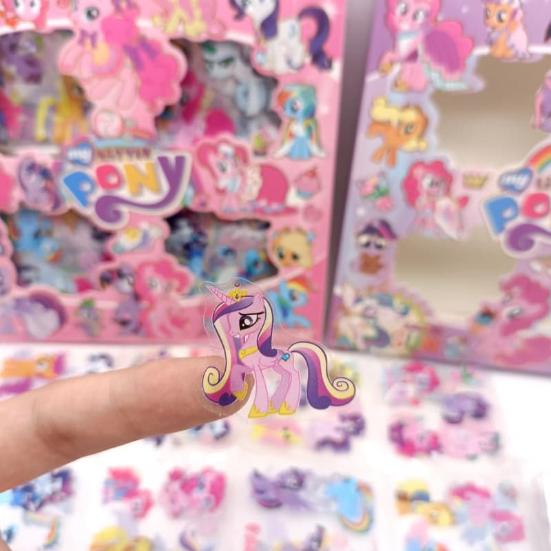 สติกเกอร์ My Little Pony 100pcs ลายการ์ตูน เหมาะกับของขวัญ สําหรับเด็กผู้หญิง สําหรับติดตกแต่งแล็ปท็อป รูปที่ 2