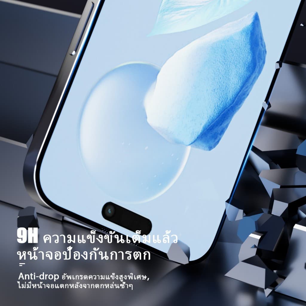 ป้องกันหน้าจอ สำหรับ Samsung A55 A35 A15 A54 A16 A05 A05S A06 A12 A13 A14 A26 A36 A56 S24 FE S23 S25 Ultra กระจกนิรภัย รูปที่ 4