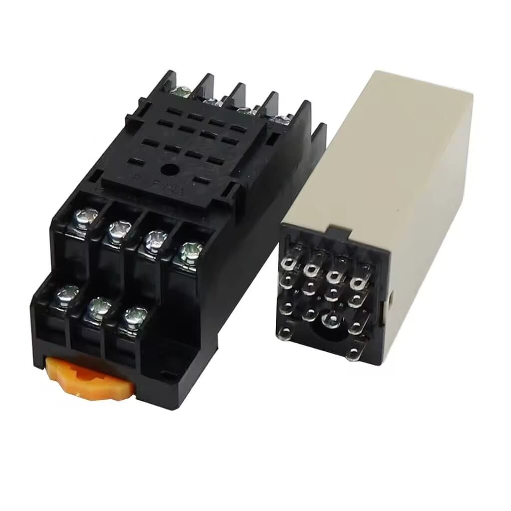 H3Y-2 H3Y-4 Timer Relay with Base Socket ไทม์เมอร์ รีเลย์ พร้อมฐาน รูปที่ 7