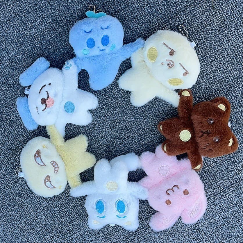 Kpop NCT Dream Phase II แฟลชม็อบตุ๊กตาพวงกุญแจกระเป๋า Charm Plush รูปที่ 2