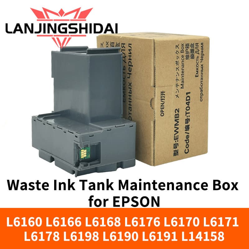T04D1 กล่องบํารุงรักษาหมึกเสียสําหรับ EPSON L6160 L6168 L6170 L6178 L6190 L6191 L6198 L6161 L6166 L6171 L14158 รูปที่ 1