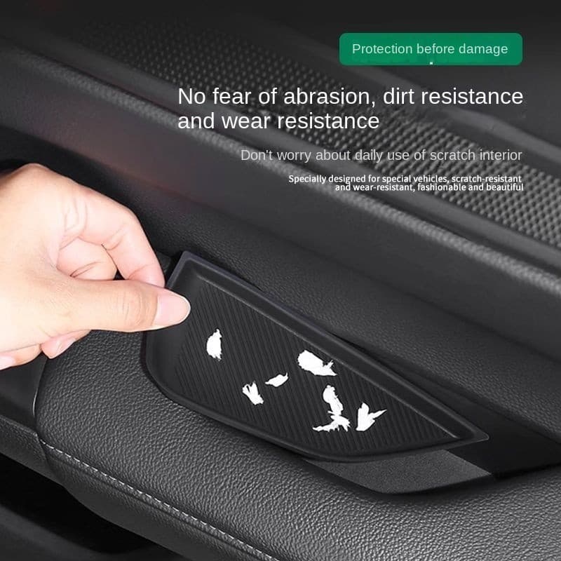 เหมาะสําหรับ 2023/2024 HONDA CRV G6 HaoyingประตูซิลิโคนPadกล ่ องเก ็ บแขนซิลิโคนPadการปรับเปลี ่ ยนภายในตกแต ่ งชิ ้ นส ่ วน รูปที่ 4