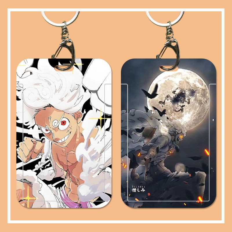 การ์ตูนเย็น ตัวการ์ตูนผู้ถือบัตรเครดิตกรณีบัตรป้ายนักเรียนพร้อมสายรัดข้อมืออุปกรณ์เสริม Identity สํานักงาน รูปที่ 2