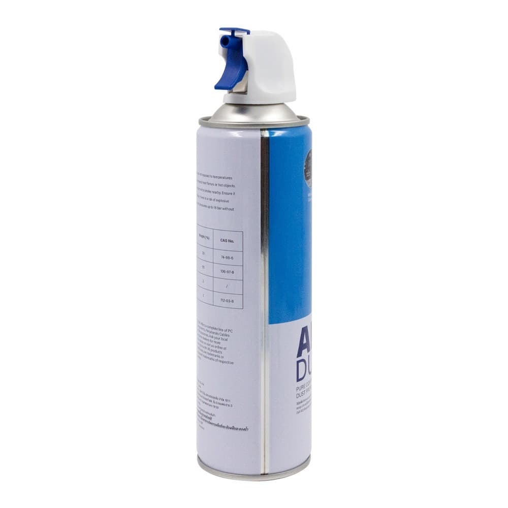 GLINK GLC-014 สเปรย์ลมกำจัดฝุ่น air duster กำจัดฝุ่นละออง ผงเล็กๆ บนพีซี และ อุปกรณ์ต่างๆ รูปที่ 4
