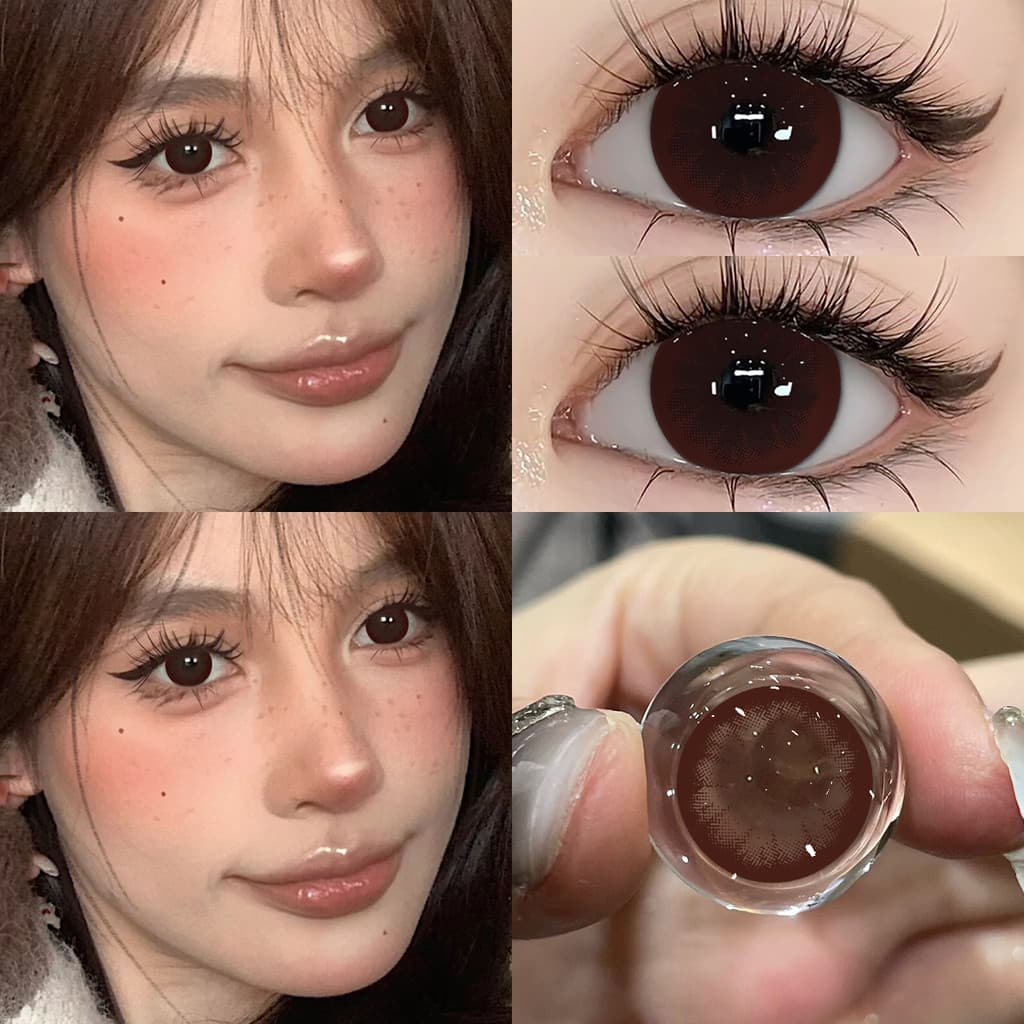 จัดส่งที่รวดเร็ว Uyaai คอนแทคเลนส์สี*1+โซลูชันคอนแทคเลนส์*1+แหนบ*1+เคสคอนแทคเลนส์*1 รูปที่ 7