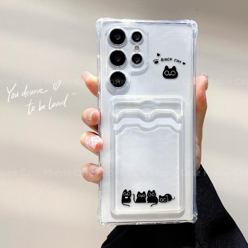Lucky Cat เคส For Samsung A06 A16 A54 A15 A36 A22 A55 A56 A05S A07 A17 A35 A25 A26 A12 A13 A14 A52 A53 A37 S24 S25 S26 รูปที่ 2