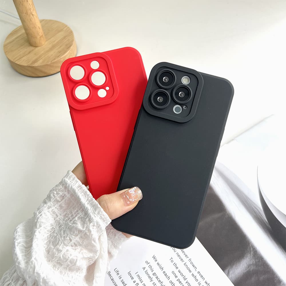 Xiaomi Redmi Note 13 13T 10 10S 13C 9A A3 A1 A2 POCO M5S C65 X6 11T 10T Mi Pro Plus 4G 5G Solid Color เคส เคสโทรศัพท์ รูปที่ 5
