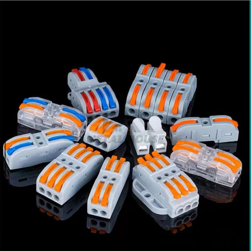 ข้อต่อสายไฟ D2-4 D2-6 PCT-212 Electrical Lever Connectors Wire Splitter Ter 8รุ่น รูปที่ 9