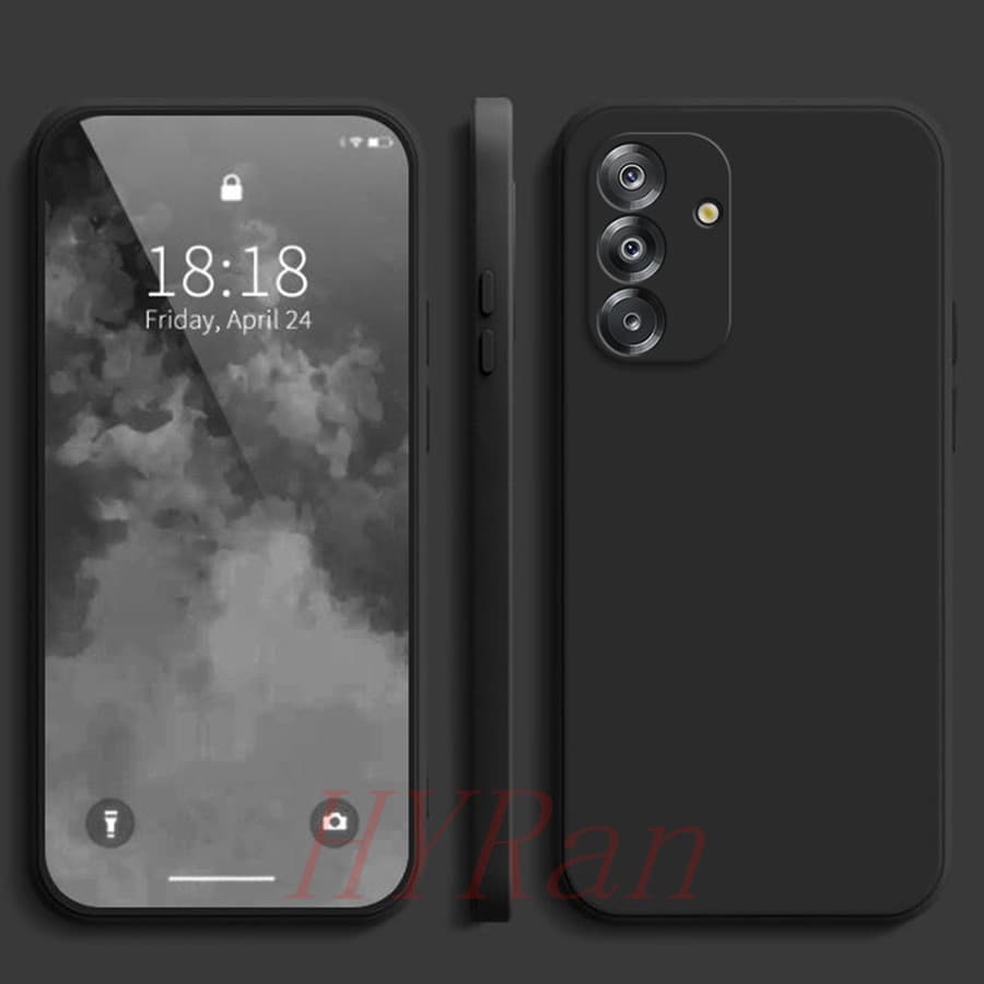 เคส Samsung A17 5G/A56/A36/A26/A16/A55/A35/A25/A15/A05S/A54/A34/A24/A14 5G เคสซิลิโคนสีธรรมดาเรียบง่าย YT รูปที่ 7