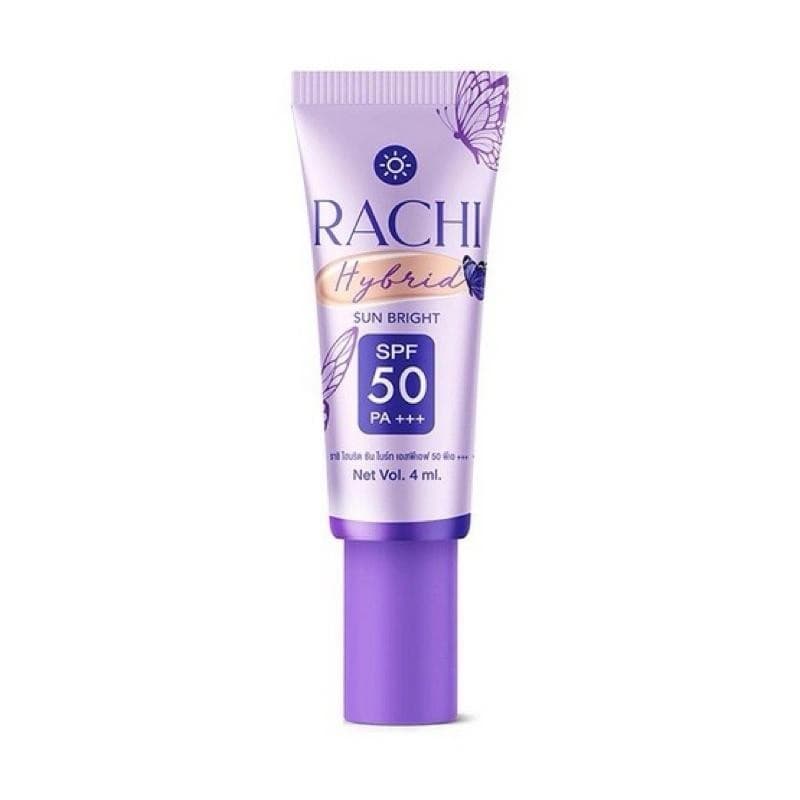 กันแดดราชิ สูตร 2 เนื้อเซรั่ม RACHI Hybrid Sun Bright SPF 50 PA+++ 4 ml. กันแดดหน้า รูปที่ 4