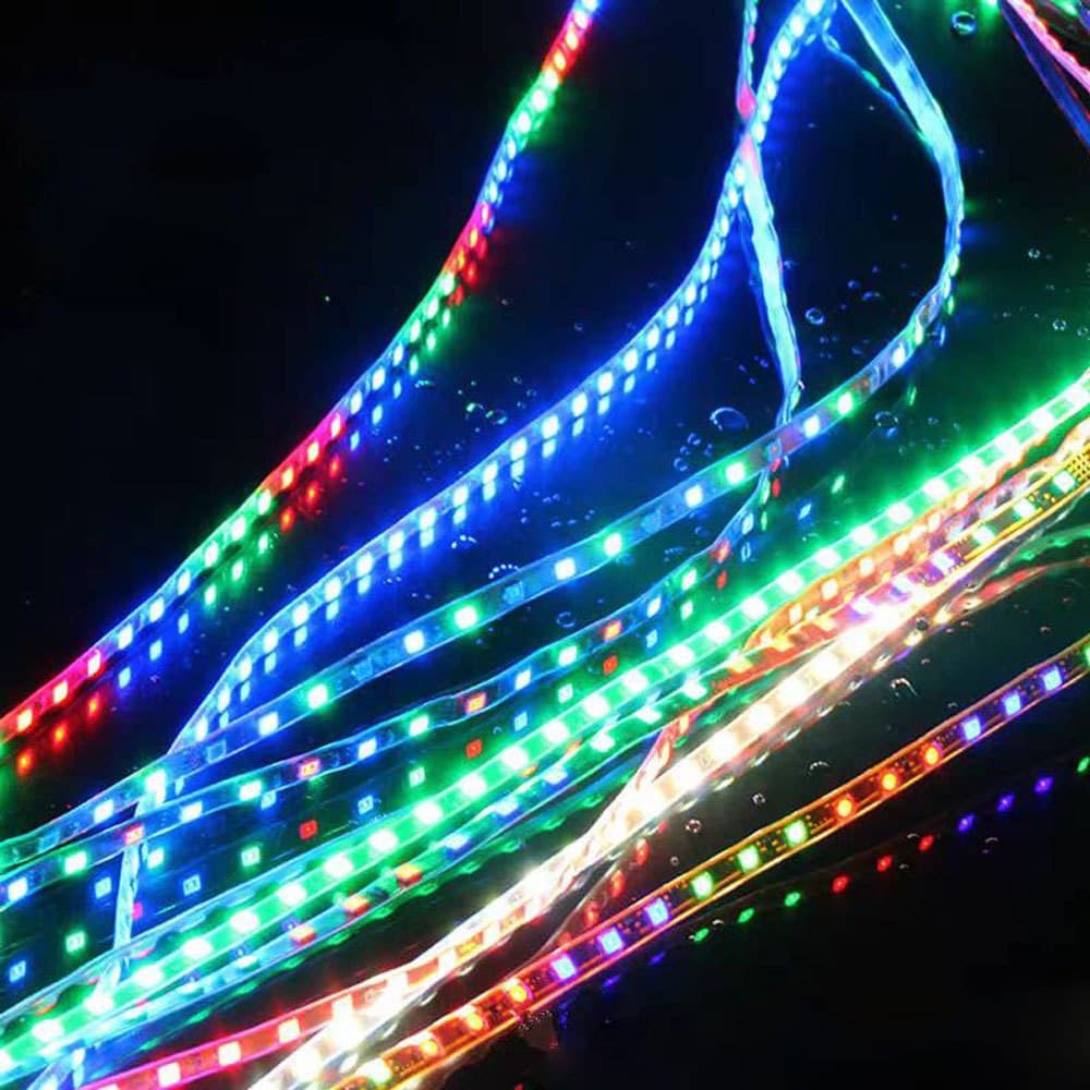 ไฟมะรุม ไฟแช่ ไฟวิ่ง 12v สามารถตัดได้ แถบไฟวิ่ง สําหรับตกแต่งรถยนต์ Led สวยงาม รูปที่ 2