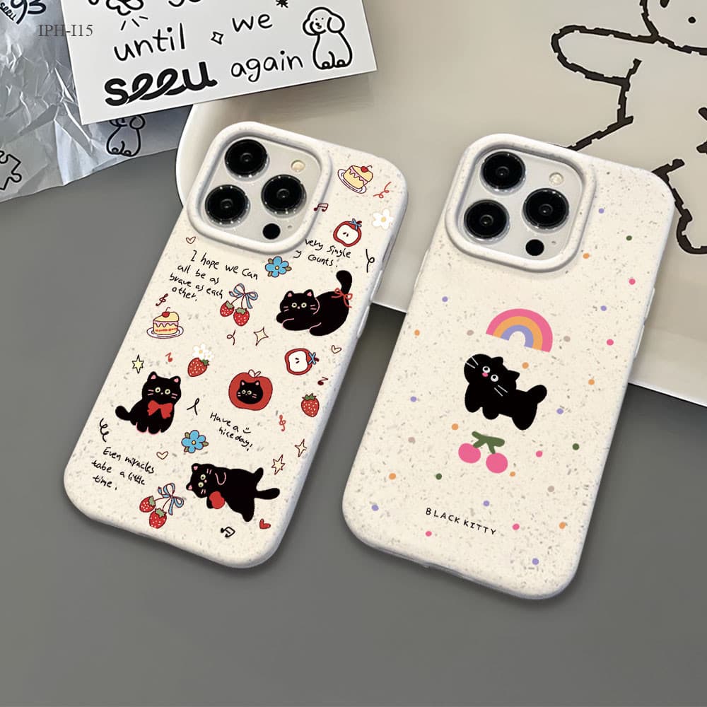 เคสนุ่มเ For iPhone 16 15 14 13 12 11 8 7 6 6S X XS XR SE Plus Pro Max 2020 2022 เคสไอโฟน การ์ตูน XMK รูปที่ 1