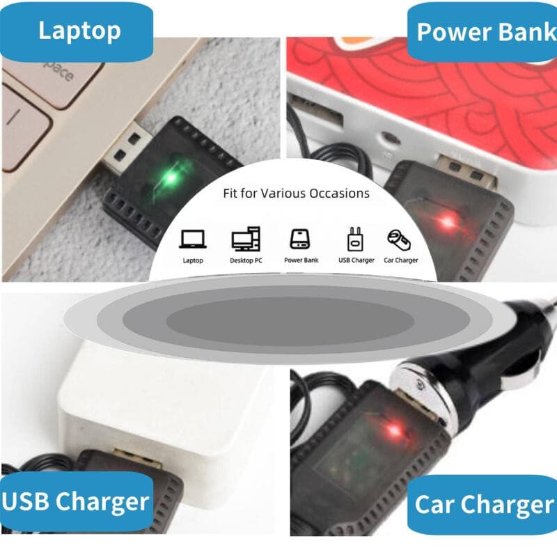 HdoorLink สายชาร์จ USB สําหรับ 3.7V แบตเตอรี่ลิเธียม Charger SM-2P ส่งต่อ RC รถเครื่องบินอะไหล่ RC Quadcopter ของเล่น LED แสดงสถานะ Charger รูปที่ 7