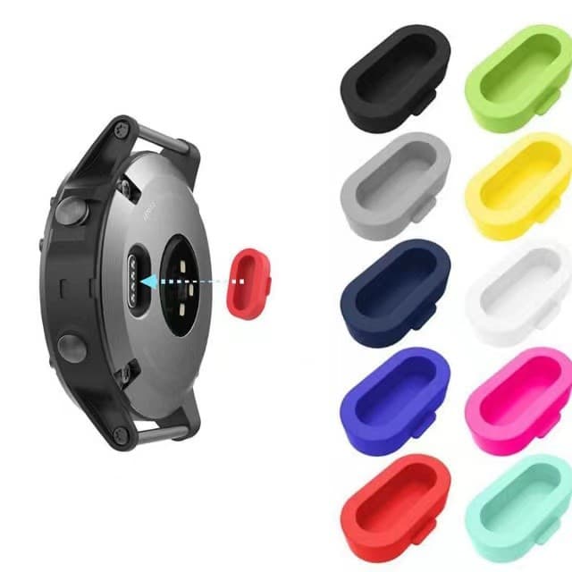 ชิลิโคนกันฝุ่นกันน้ำพอร์ตชาร์จนาฬิกาGarmin forerunner158 55 945 265 165 935 745 245 venu2 fenix7/6/5 รูปที่ 2