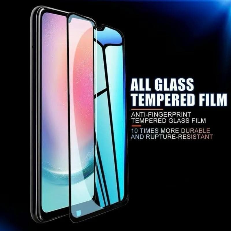 ฟิล์มกระจกเต็มจอ For Samsung A07 A17 A06 A37 A57 A16 A26 A36 A56 A55 A54 A53 A35 S24FE S25FE ฟิล์มกันกระแทก ฟิล์มกันรอย รูปที่ 2