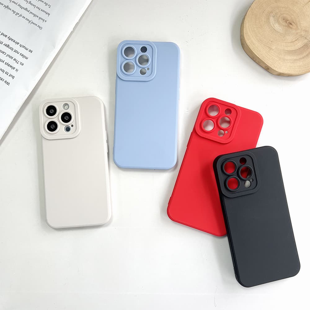 Xiaomi Redmi Note 13 13T 10 10S 13C 9A A3 A1 A2 POCO M5S C65 X6 11T 10T Mi Pro Plus 4G 5G Solid Color เคส เคสโทรศัพท์ รูปที่ 2