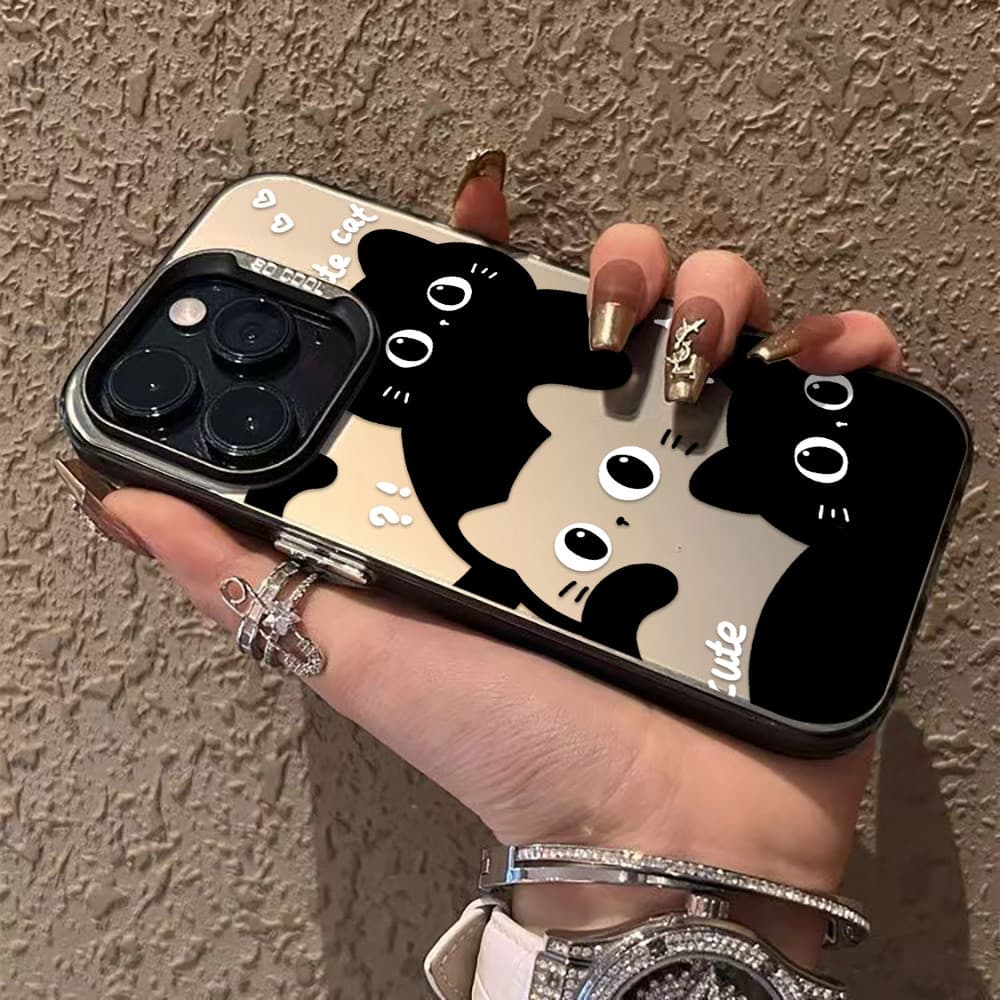 เคสมือถือ For iPhone 16 13 11 15 Pro Max 17 Air 14 12 Pro Max 7 8 Plus XR X XS Max SE 2020 เคสโทรศัพท์ IMD สีสันสดใส รูปที่ 2