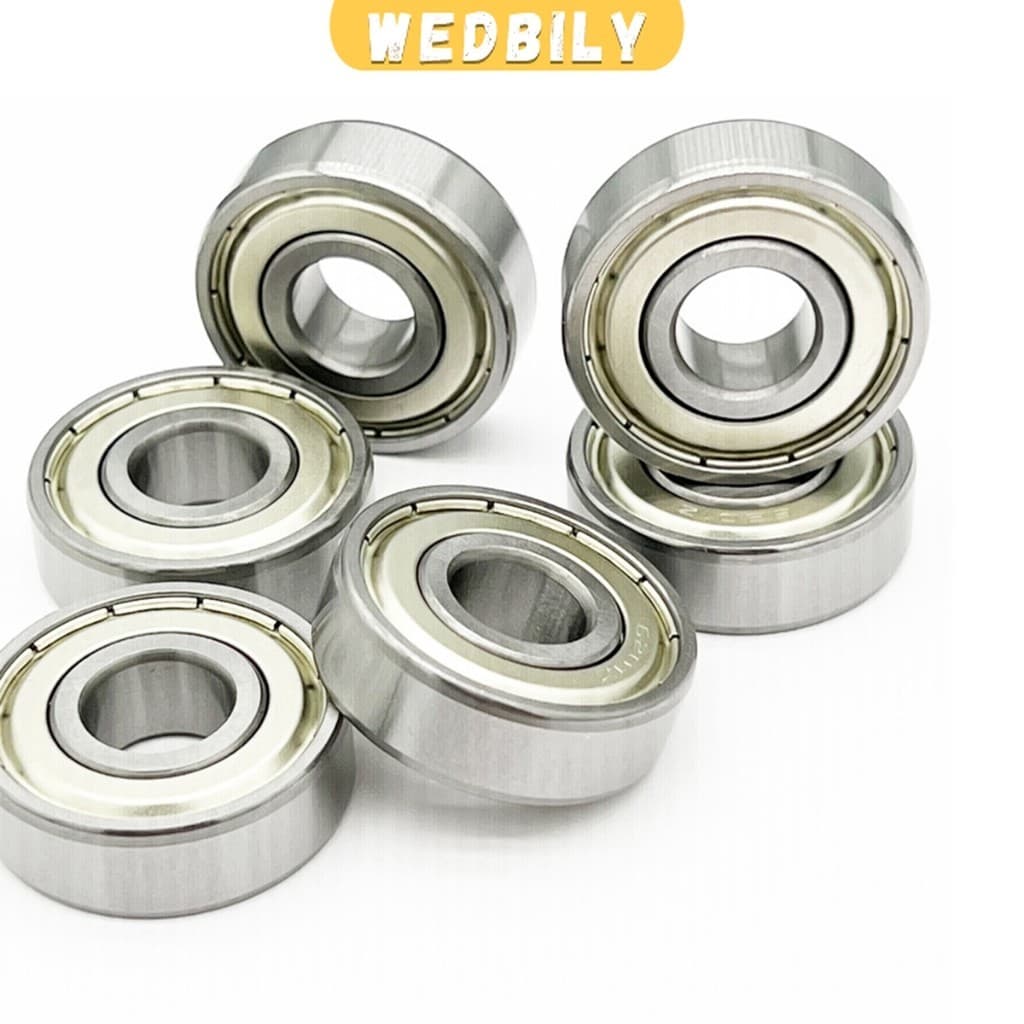 Wedbily ตลับลูกปืนเม็ดกลมร่องลึก 608ZZตลับลูกปืน Bearings รูปที่ 1