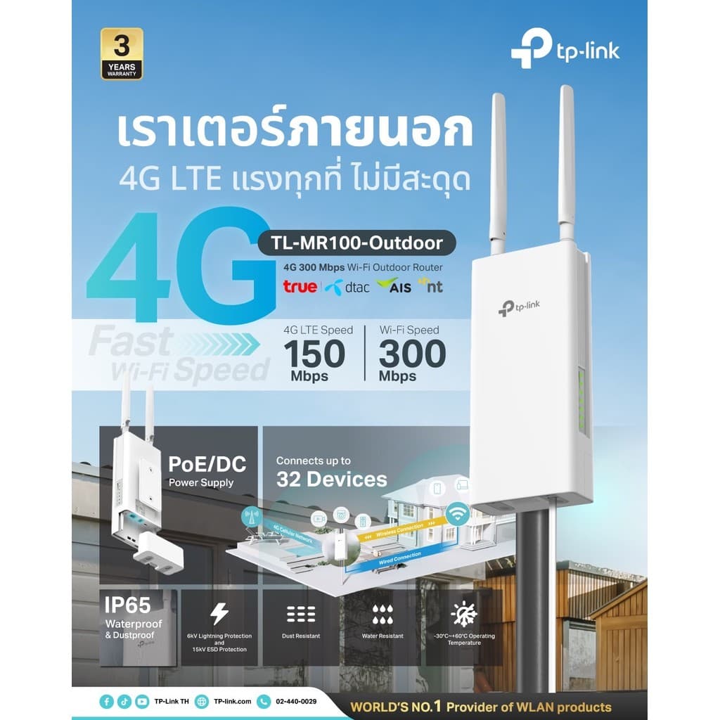 ROUTER 4G MR100 MR101 MR105 MR600 M930 MR505 รวมรุ่นเราเตอร์ใส่ซิม รองรับ 4G เครือข่ายในไทย รูปที่ 5