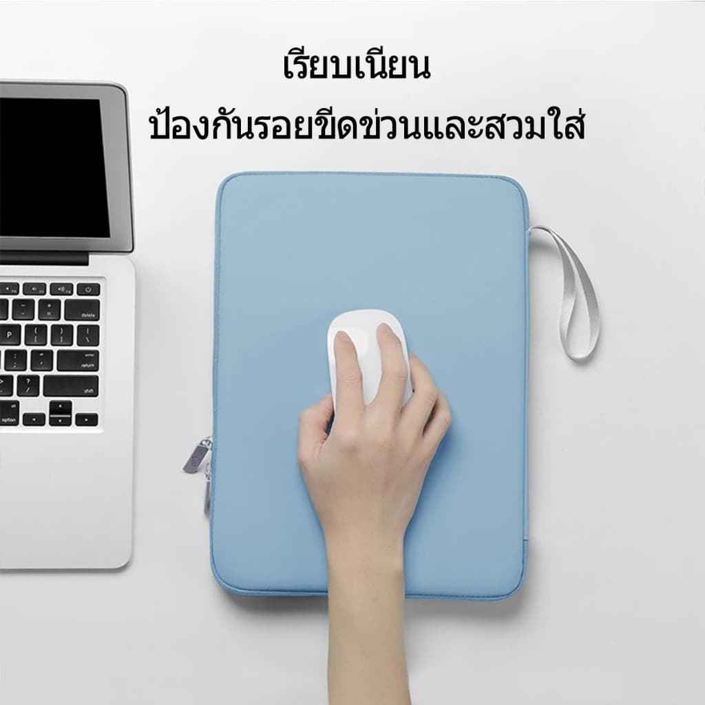 แทปเล็ต ซองแล็ปท็อป กันน้ําเล็กน้อย ใช้ได้กับ:ไอแพด Xiaomi, Huawei, Samsung 10.9/12.9 นิ้ว สไตล์ที่แตกต่างให้คุณเลือก รูปที่ 8