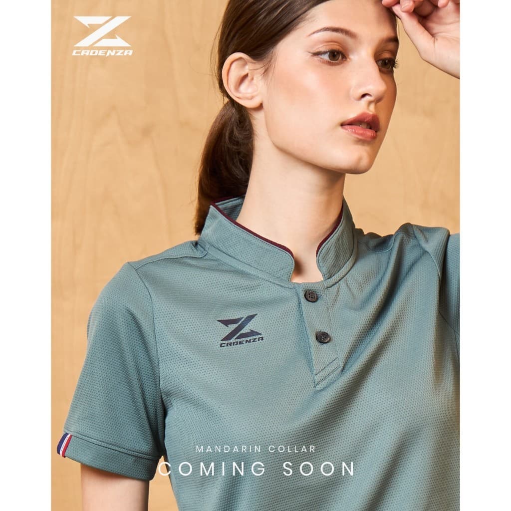 ถูกแทบทุน CADENZA เสื้อโปโลคอจีน CDL-15 ใส่ได้ทั้งชาย/หญิง แท้100% รูปที่ 5