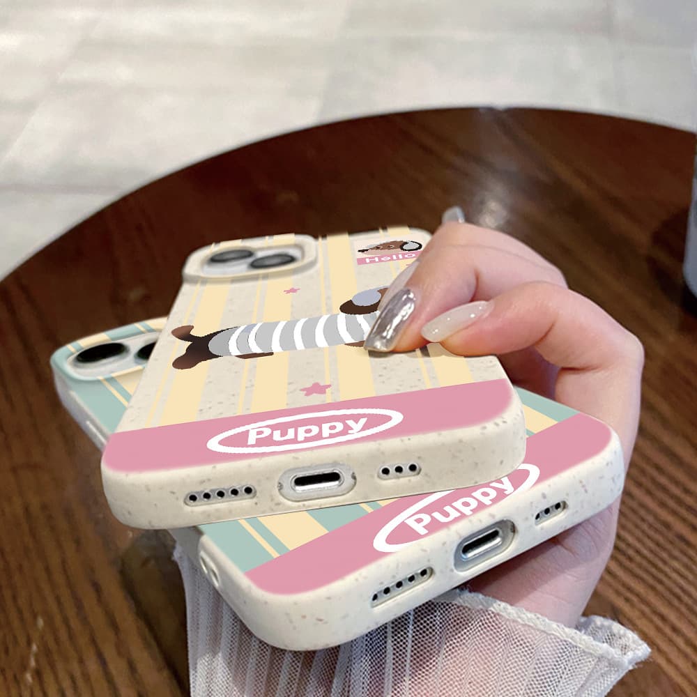 เคสนุ่มเ For iPhone 16 15 14 13 12 11 8 7 6 6S X XS XR SE Plus Pro Max 2020 2022 เคสไอโฟน การ์ตูน XMK รูปที่ 5