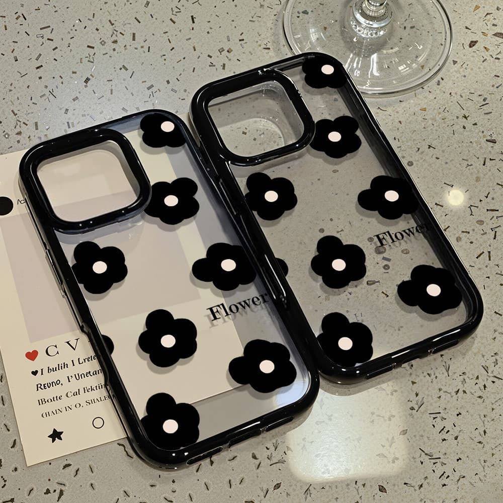 เคสโทรศัพท์ For iPhone 13 11 17 pro max Case iPhone 11 15 16 pro max 12 14 pro max อะคริลิค 2 in 1 การ์ตูน น่ารัก รูปที่ 1