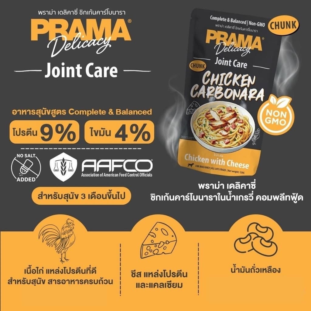 Prama อาหารเปียกสุนัข สูตร Complete and Balanced ขนาด 120 กรัม รูปที่ 8