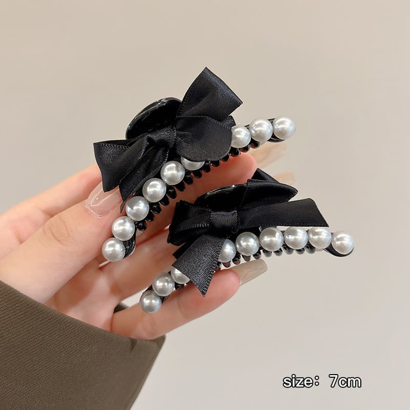 2024 ใหม่ Pearl Bow แฟชั่นกิ๊บติดผมขนาดเล็ก Headpiece รูปที่ 8