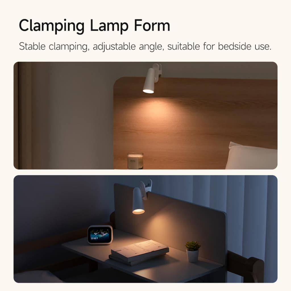 Xiaomi Flexible Rechargeable Lamp โคมไฟ | ป้องกันแสงสีฟ้าRG0 | ปรับมุมแสงได้ แบตเตอรี่แบบชาร์จได้อายุการใช้งานยาวนาน รูปที่ 3
