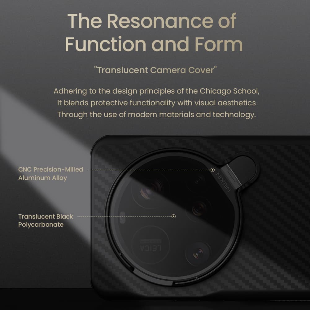Nillkin CarboProp Flip Cover Case สําหรับ Xiaomi 17 Ultra / 15 Ultra Aramid Fiber + TPU เคสแม่เหล็ก รูปที่ 4