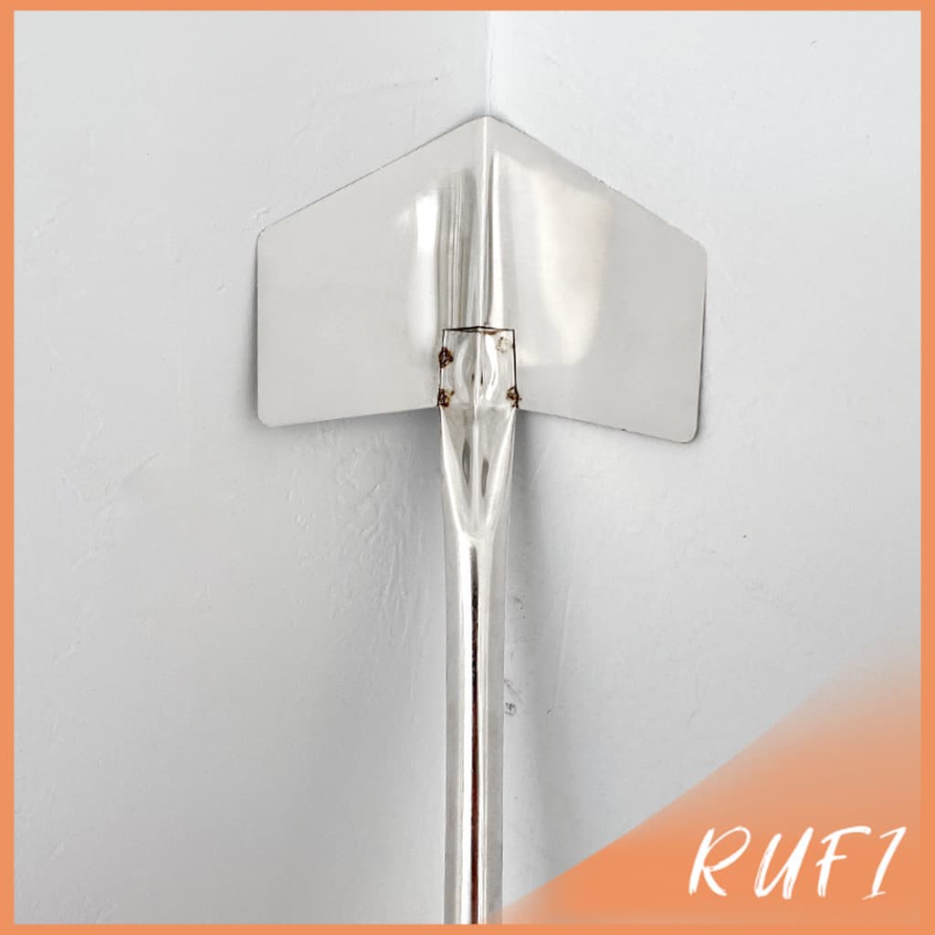 RUFI เกรียงฉาบสแตนเลส ภายนอก/ภายใน ขูดโคลนไดอะตอม สีโป๊ว ขูดฝุ่นผนัง Wall Corner Scraper รูปที่ 4