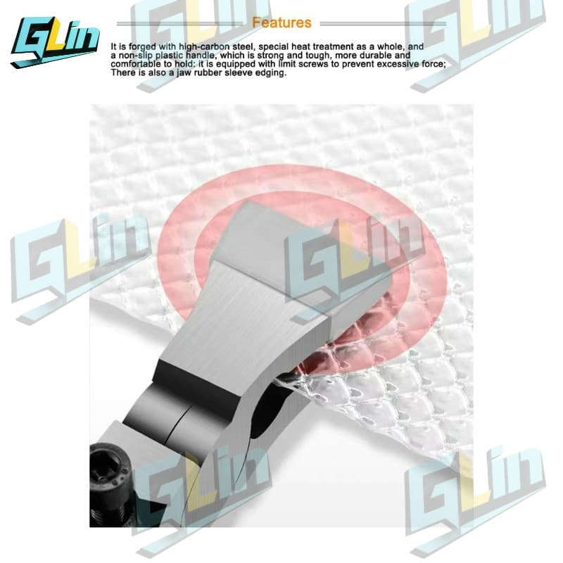 MJL M-2103 คีมหนีบรุ่น 8 นิ้ว – ด้ามจับกันลื่นพร้อมเคส กระเบื้อง & เครื่องมือคู่มือที่ใช้งานได้จริง รูปที่ 5