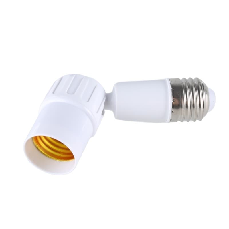 Light Socket Extender E27 to E27 Light Socket Extension 360 Degree Adjustable รูปที่ 9
