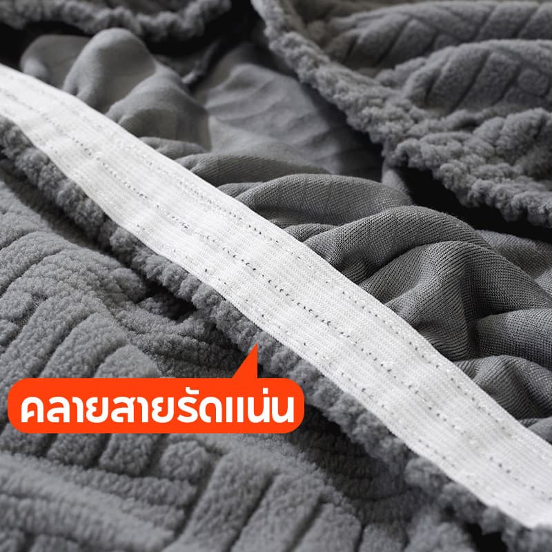 CODผ้าคลุมเก้าอี้ มีลวดลาย ถอดออกได้ กันฝุ่น ยืดหยุ่น สําหรับตกแต่งบ้าน ผ้าคลุมเก้าอี้ทั่วไป รูปที่ 5