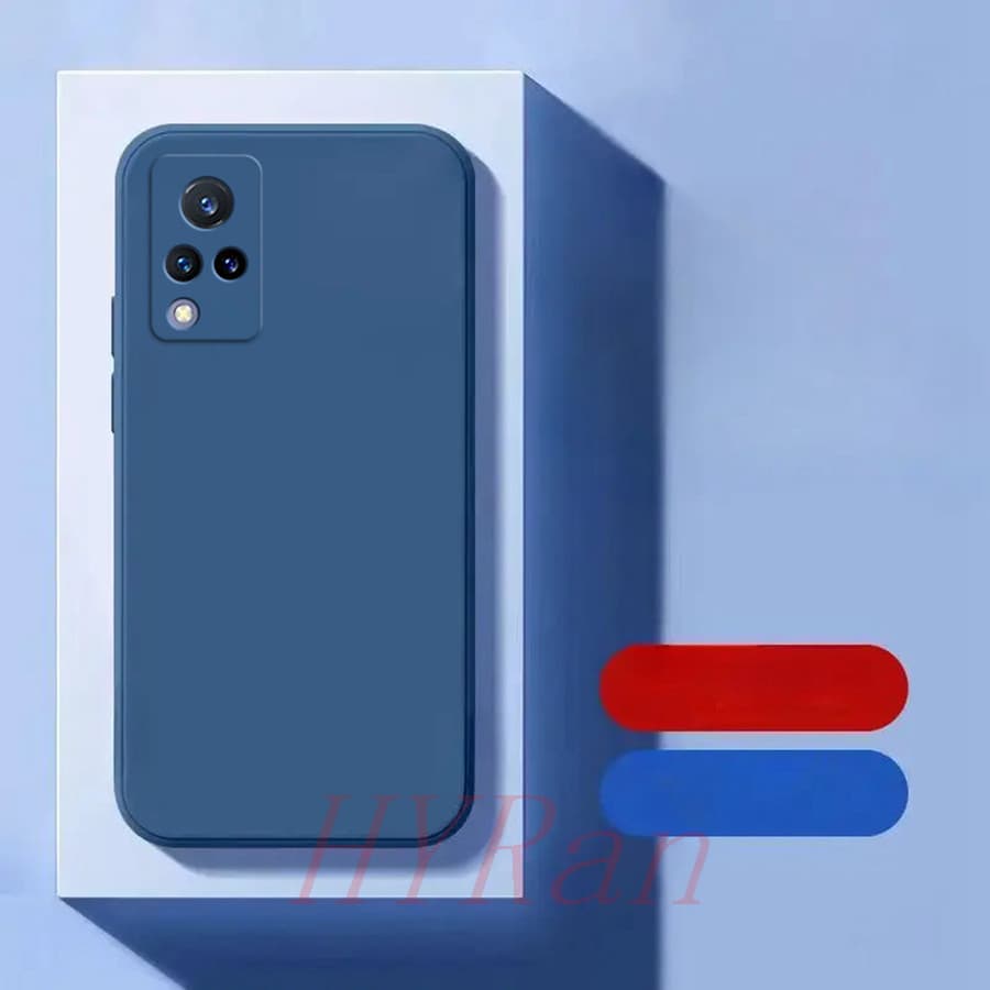 Vivo V21 5G เคสโทรศัพท์ซิลิโคนสีทึบ YT รูปที่ 8