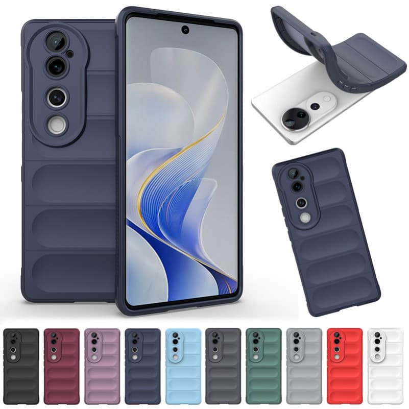 Lenuo นุ่มเคสโทรศัพท์สําหรับ วีโว่ Vivo V50 V40 Lite V30 V29 Pro V29e V30e V40 SE 5G Case ปลอกซิลิโคนกันกระแทกป้องกัน Flannel ปกหลัง รูปที่ 9