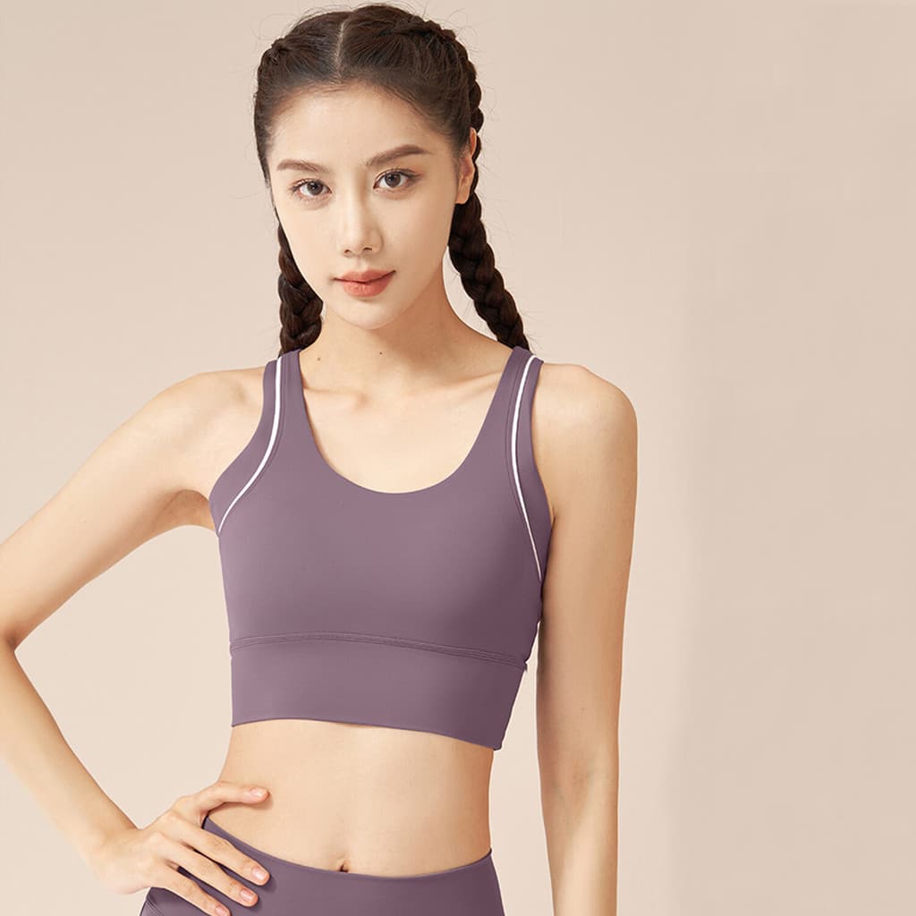 MP SPORTS สปอร์ตบราผู้หญิง ชุดชั้นในโยคะ sprot bras แผ่นซับน้ำนมโฟมในตัวแบบคงที่ รูปที่ 6