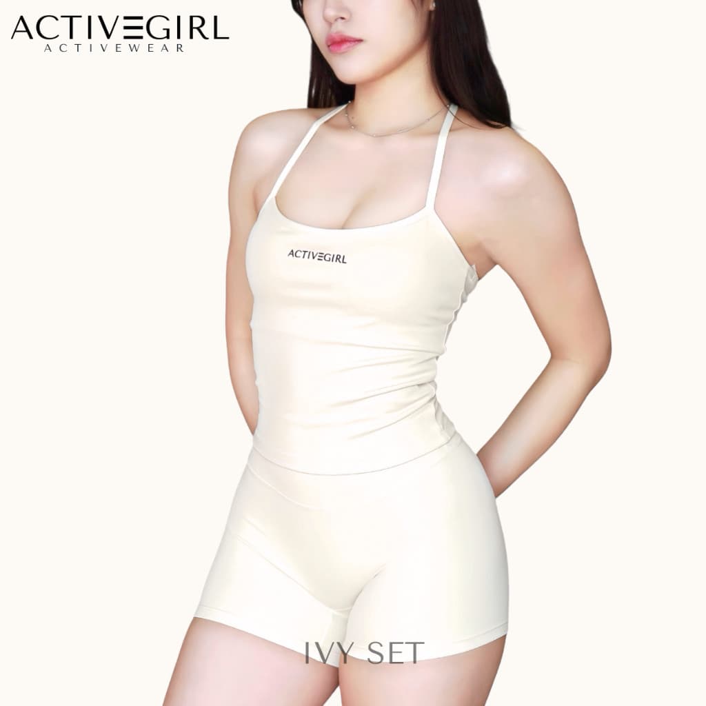 AGRL - รุ่น Ivy **บรา/กางเกง**ขายแยก** บรามีฟองน้ำ กางเกงไม่เข้าก้น ชุดออกกำลังกาย รูปที่ 8