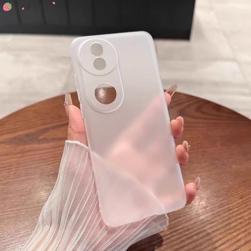 สําหรับ Vivo V70 Elite X300 FE V50 Lite Y500 X300 Pro Y500i X200 FE S50 Pro mini VivoV70 เคสโทรศัพท์สีขาวโปร่งแสง Frosted บาง Elegant Simple ธุรกิจโปร่งใสปลอกกรณีฝาครอบ รูปที่ 5